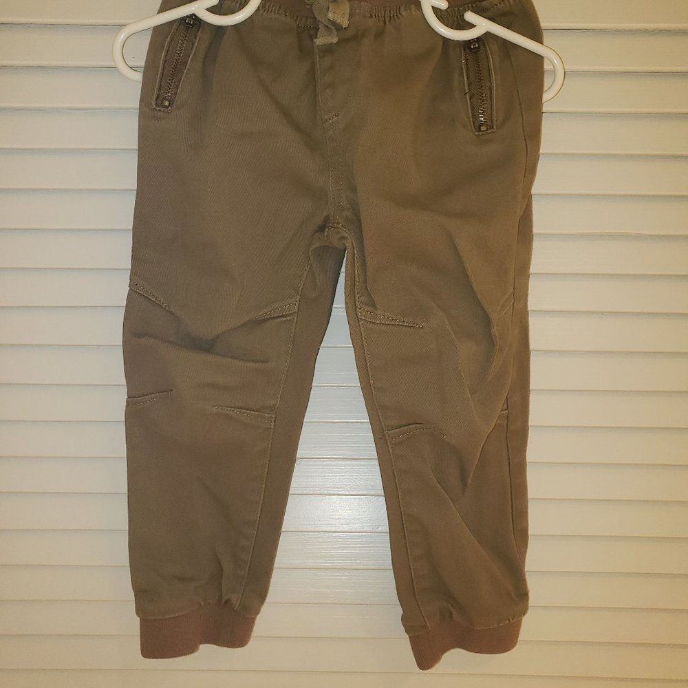 Seven for all mankind Size 3 Boys Brown jogger pants